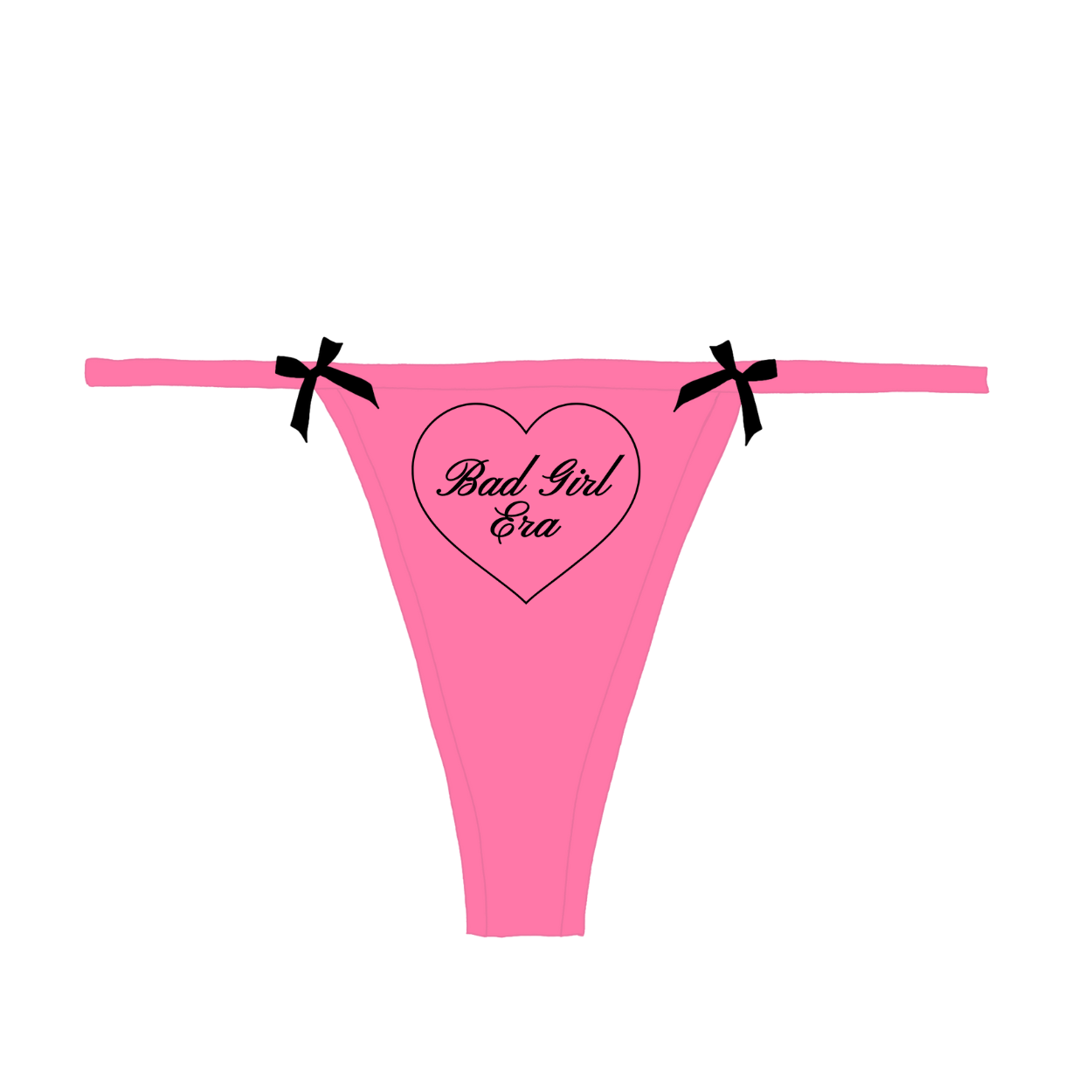 Bad Girl Era Bow Thong