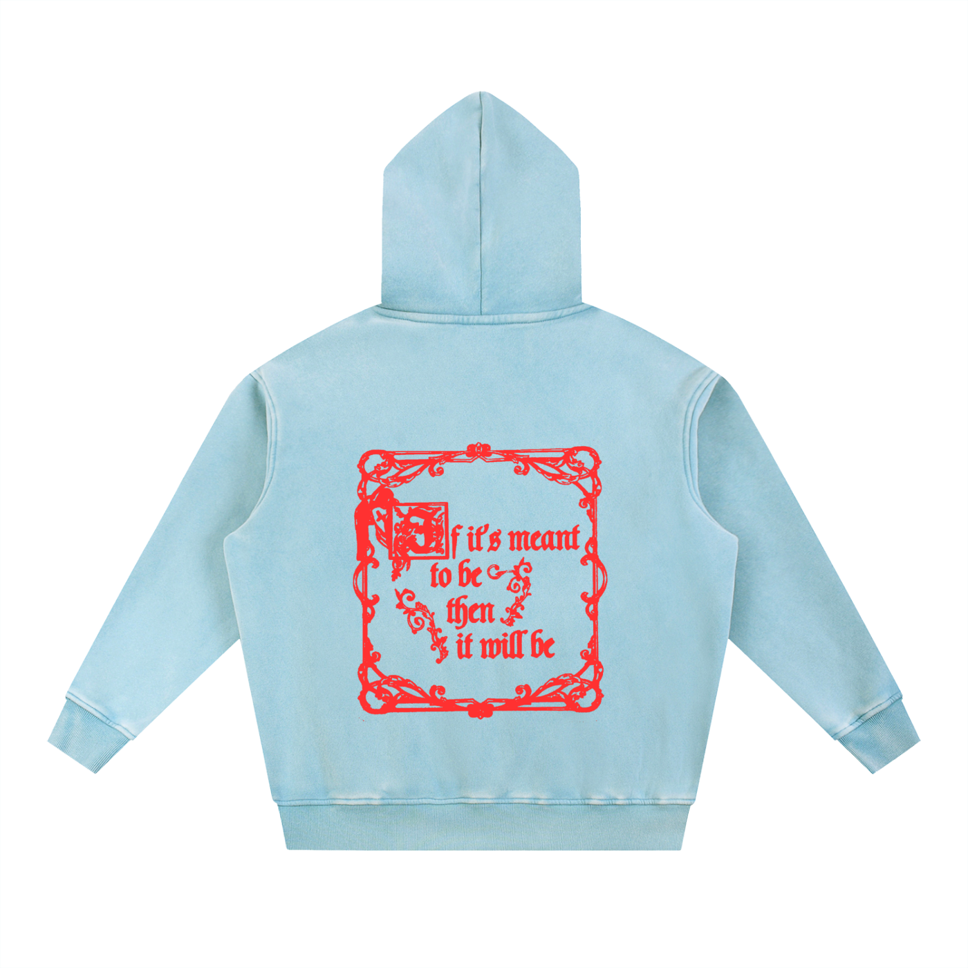 If its meant to be Snow Wash Fleece Oversize Hoodie