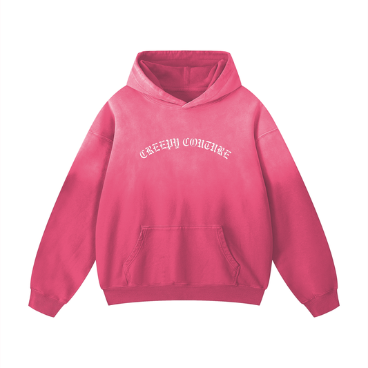 Creepy Couture Heavyweight Sunfade Oversized Hoodie