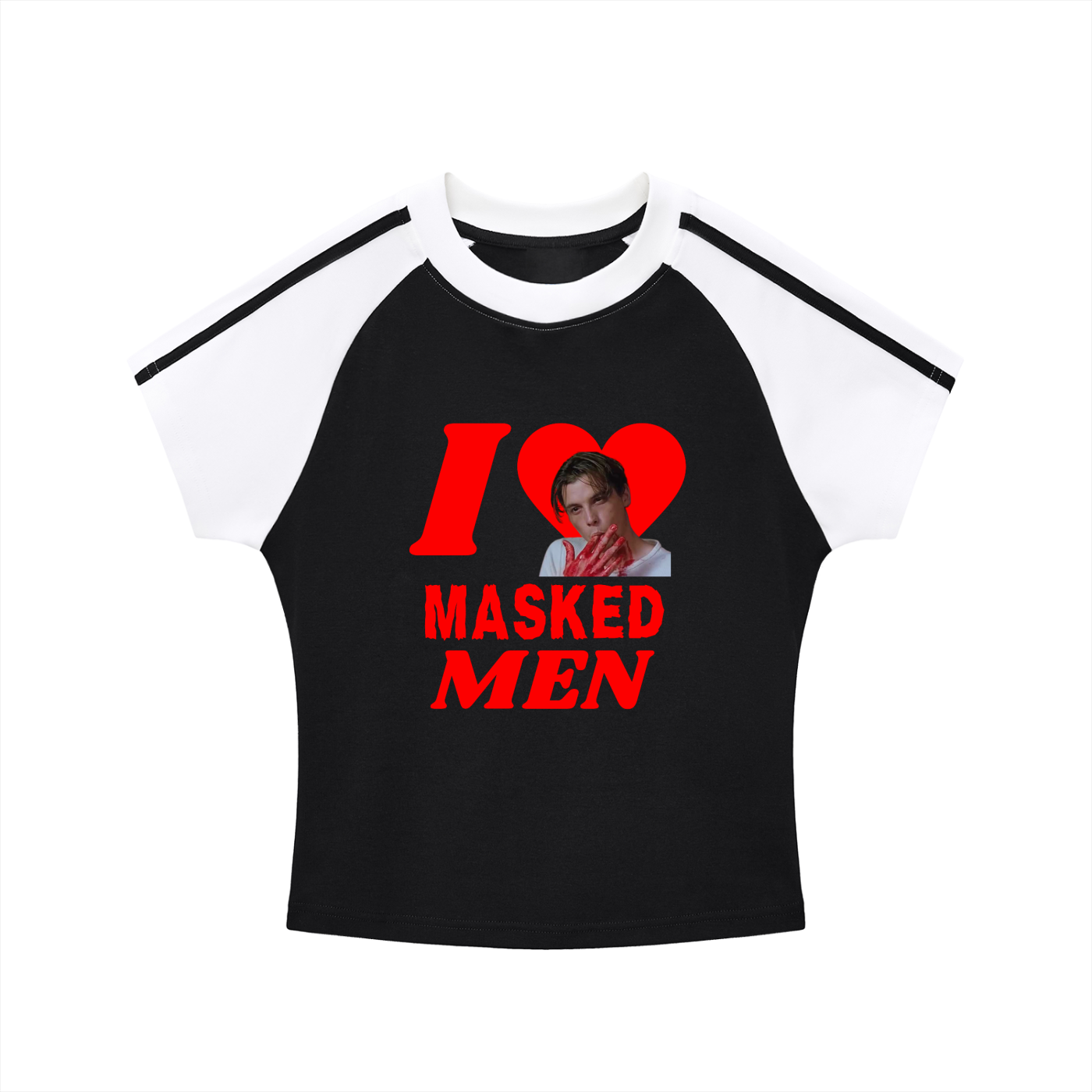 I <3 Billy Bodycon Raglan  Sleeve T-Shirt