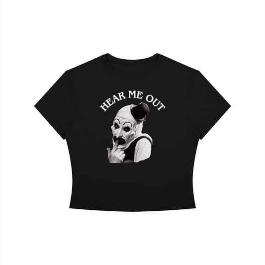 Women's Crewneck Crop T-Shirt