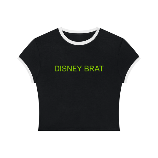 D*sney Brat Women's Slim Color Block T-Shirt