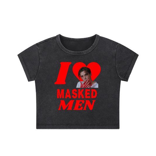 Snow Washed Crop Top