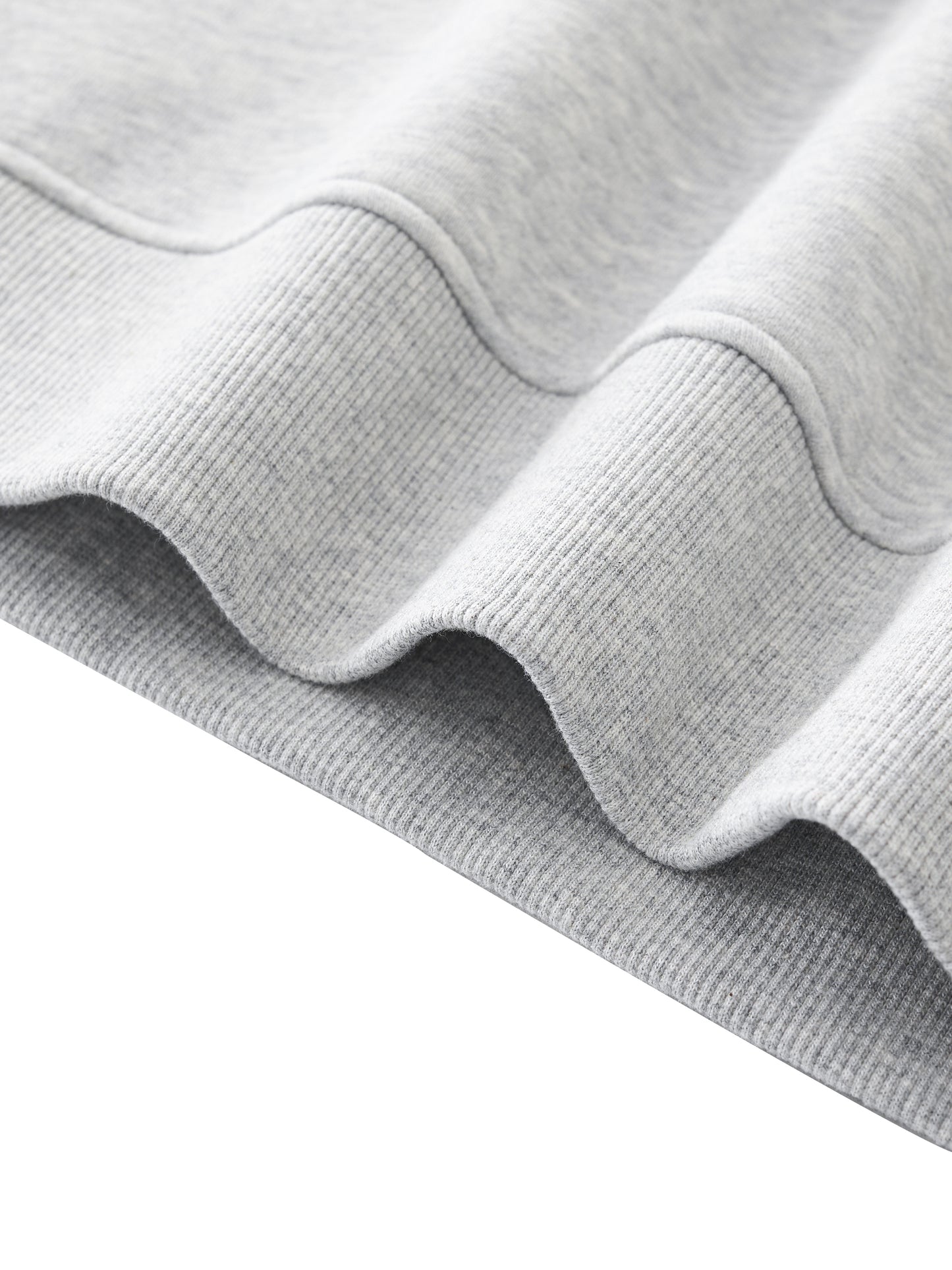 Essential Fleece Mock-Neck Crew Sweatshirt